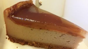 'Frappe Rock', Vegan strawberry cheesecake (5.50 €) at La Belle Verte in Toulouse