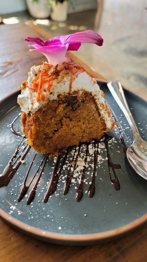 Carrot cake at The Ginger Mule in Houston
