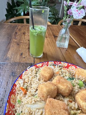 Matcha Mojito   at The Ginger Mule in Houston