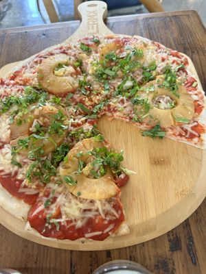 Pineapple Pizza The BEST   at The Ginger Mule in Houston