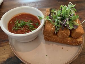 Cheesy tofu sticks  at The Ginger Mule in Houston