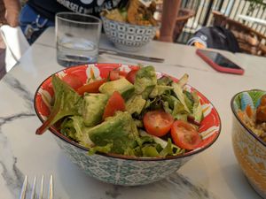 Buddha's bowl salad at The Ginger Mule in Houston