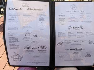 Menu at The Ginger Mule in Houston