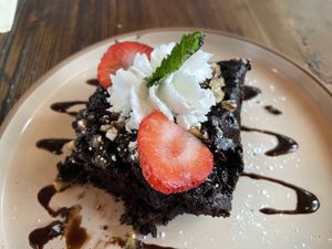 Brownie  at The Ginger Mule in Houston
