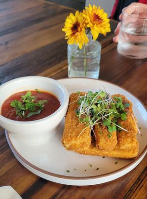 Cheesy Tofu Sticks at The Ginger Mule in Houston