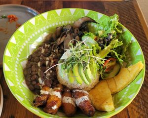 Be Strong Bowl at The Ginger Mule in Houston