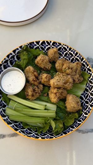 Cauliflower Bites!  at The Ginger Mule in Houston