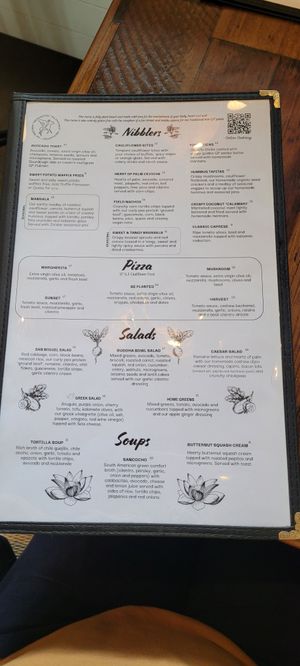 Menu part 1 at The Ginger Mule in Houston