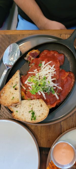 Butternut Squash Lasagna at The Ginger Mule in Houston