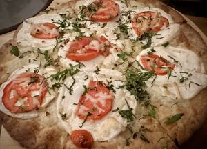 Marg pizza   at The Ginger Mule in Houston