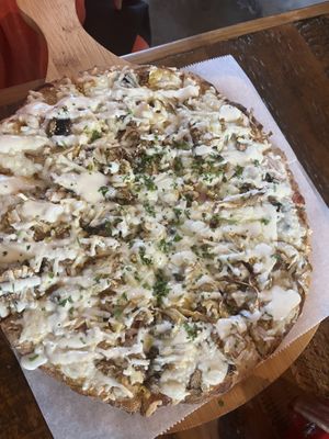 Truffle Pizza  at The Ginger Mule in Houston