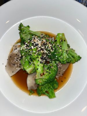 Seitan dumplings   at Candle in New York City