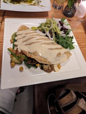 Wild mushroom crepe at Candle in New York City