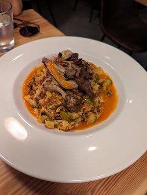 Saffron Paella at Candle in New York City
