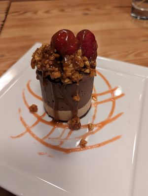 Chocolate peanut butter bliss at Candle in New York City