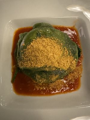 Lobster ravioli  at Candle in New York City