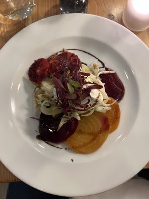 Beet saladd  at Candle in New York City