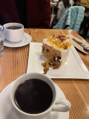 Carrot Cake (already took a bite sorry)  at Candle in New York City