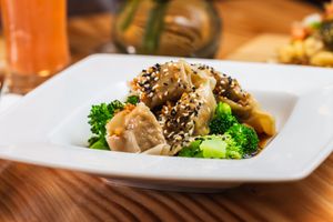 Seitan Dumplings  at Candle in New York City