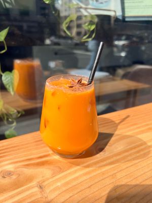 Thai Iced tea at Candle in New York City