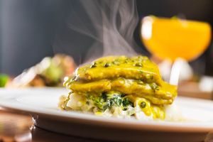 Seitan Picatta at Candle in New York City