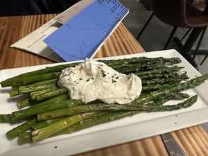 Asparagus side at Candle in New York City