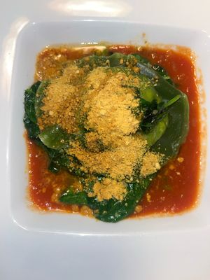 Butternut squash ravioli   at Candle in New York City