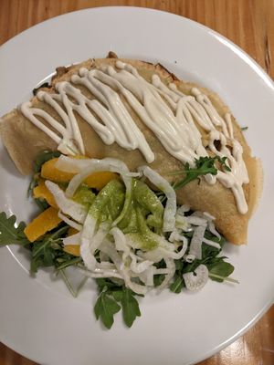 'Wild Mushroom Crepe' ($26) at Candle in New York City