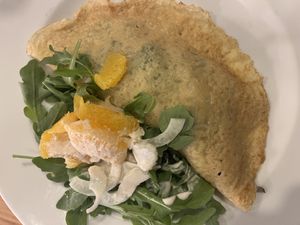 Mushroom 🍄‍🟫 crepe   at Candle in New York City