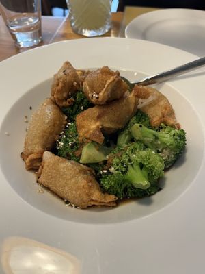 Seitan dumplings   at Candle in New York City