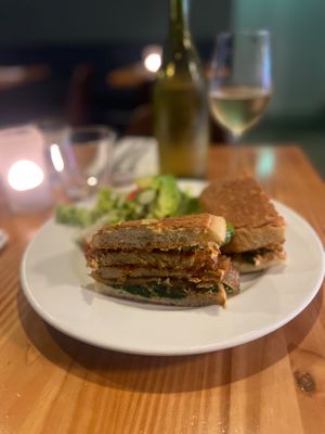 Cuban seitan sandwich  at Candle in New York City