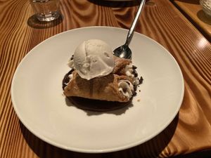 Vegan cannoli at Candle in New York City