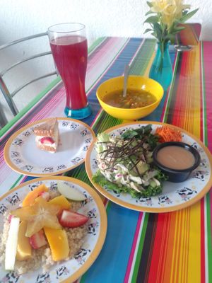  at Chamaca Vegana in Mexico City