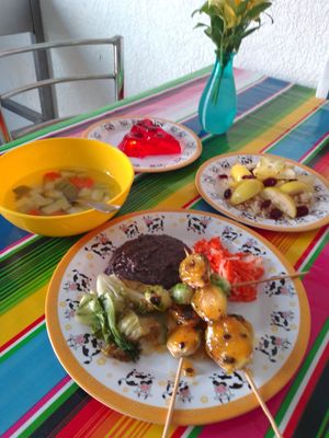  at Chamaca Vegana in Mexico City