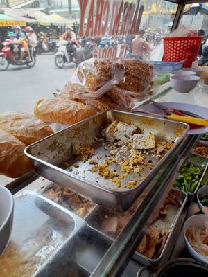 Vegan ingredients at Banh MI Vegan - Stall in Ho Chi Minh City