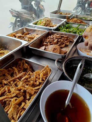 Vegan mock meats at Banh MI Vegan - Stall in Ho Chi Minh City