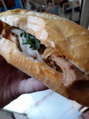 Vegan banh mi at Banh MI Vegan - Stall in Ho Chi Minh City
