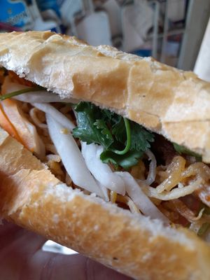Vegan banh mi at Banh MI Vegan - Stall in Ho Chi Minh City