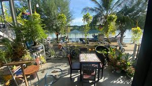 seating  at Com Chay Thien Tam  in Hoi An