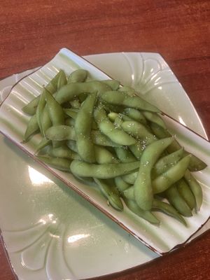 edamame  at ChopstiX in Prague