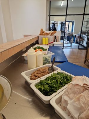 Ingredients at Saveur de Bánh Mì in Berlin