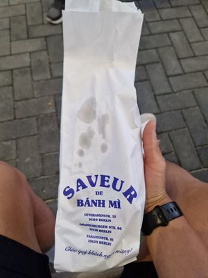 On the way at Saveur de Bánh Mì in Berlin