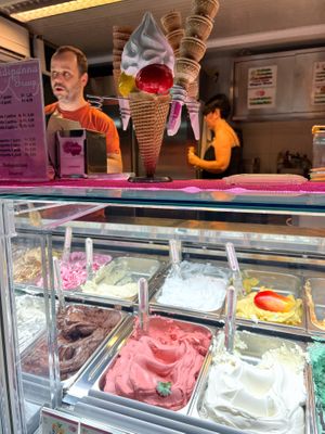 Ice Cream Options   at Fiordipanna in Locarno