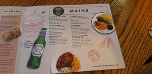 Menú vegano/vegetariano: platos principales at Windmill Inn in York