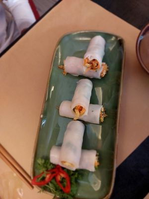 Pho Rolls at Green Inn - Nhà hàng thuần chay in Hanoi