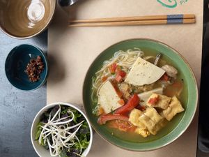 Bún riéu  at Green Inn - Nhà hàng thuần chay in Hanoi