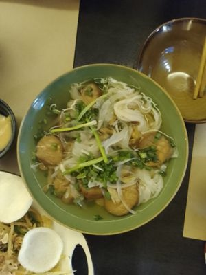Pho chay at Green Inn - Nhà hàng thuần chay in Hanoi