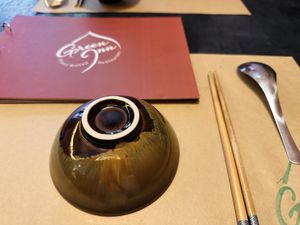 Place setting  at Green Inn - Nhà hàng thuần chay in Hanoi