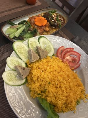 Mixed rice   at Green Inn - Nhà hàng thuần chay in Hanoi