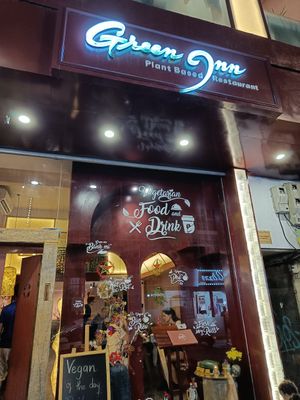 Front of store at Green Inn - Nhà hàng thuần chay in Hanoi